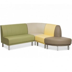 Модульный диван – для комфорта посетителей и персонала
