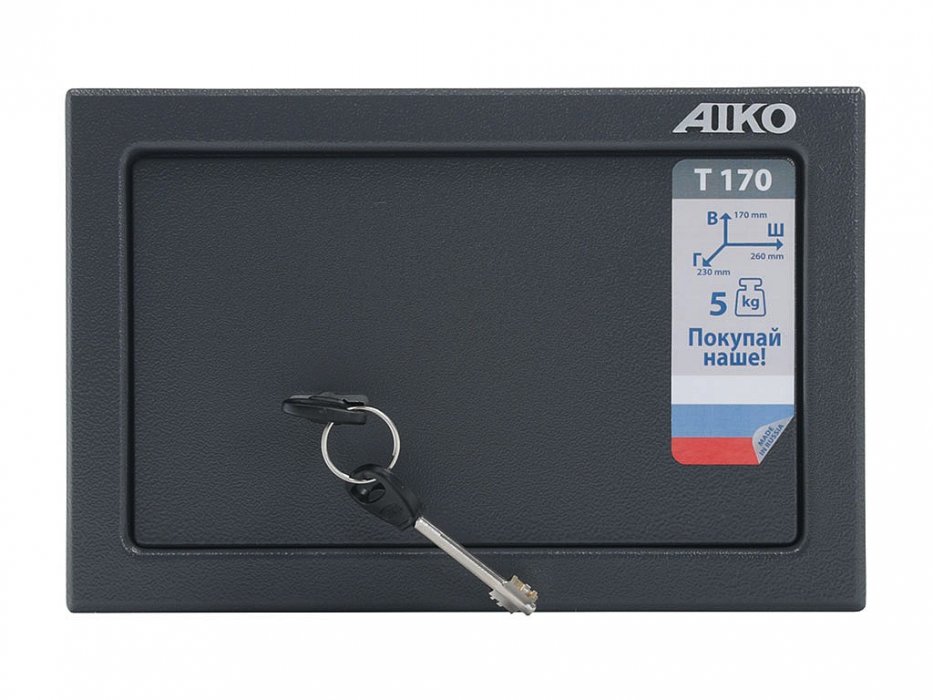 Металлический сейф AIKO Т 170 KL - вид 3